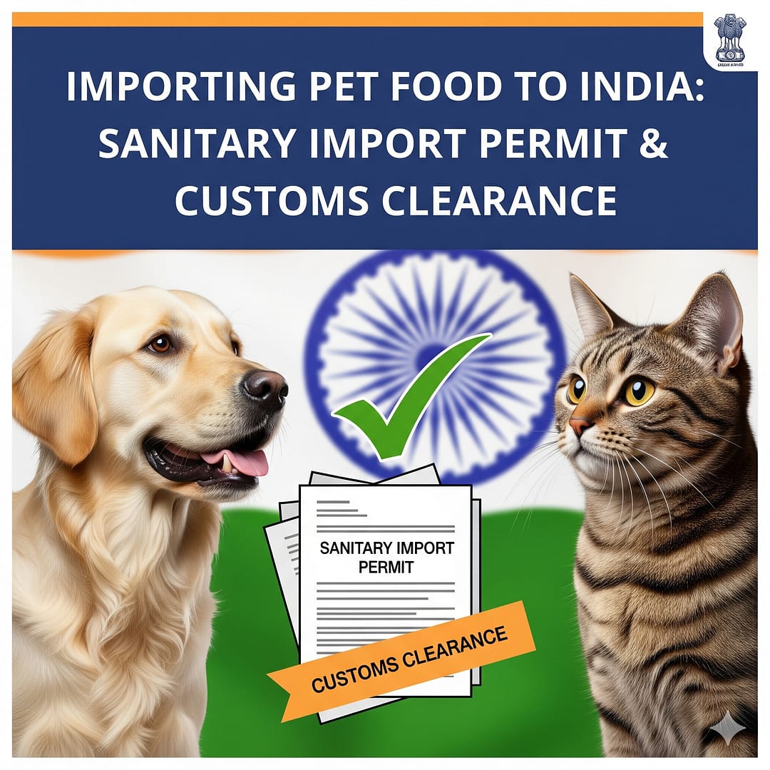 Import of Pet Food into India: Sanitary Import Permit Updates