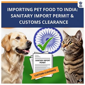 Import of Pet Food into India